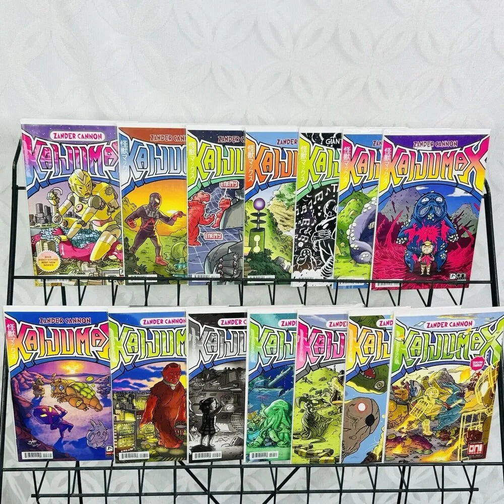 Kaijumax Season One 1-6‎ 4-5 Variants & Two 2-4 Three 1 6 Lot Oni Zander Cannon